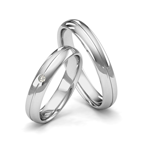 Cincin Silver Couple